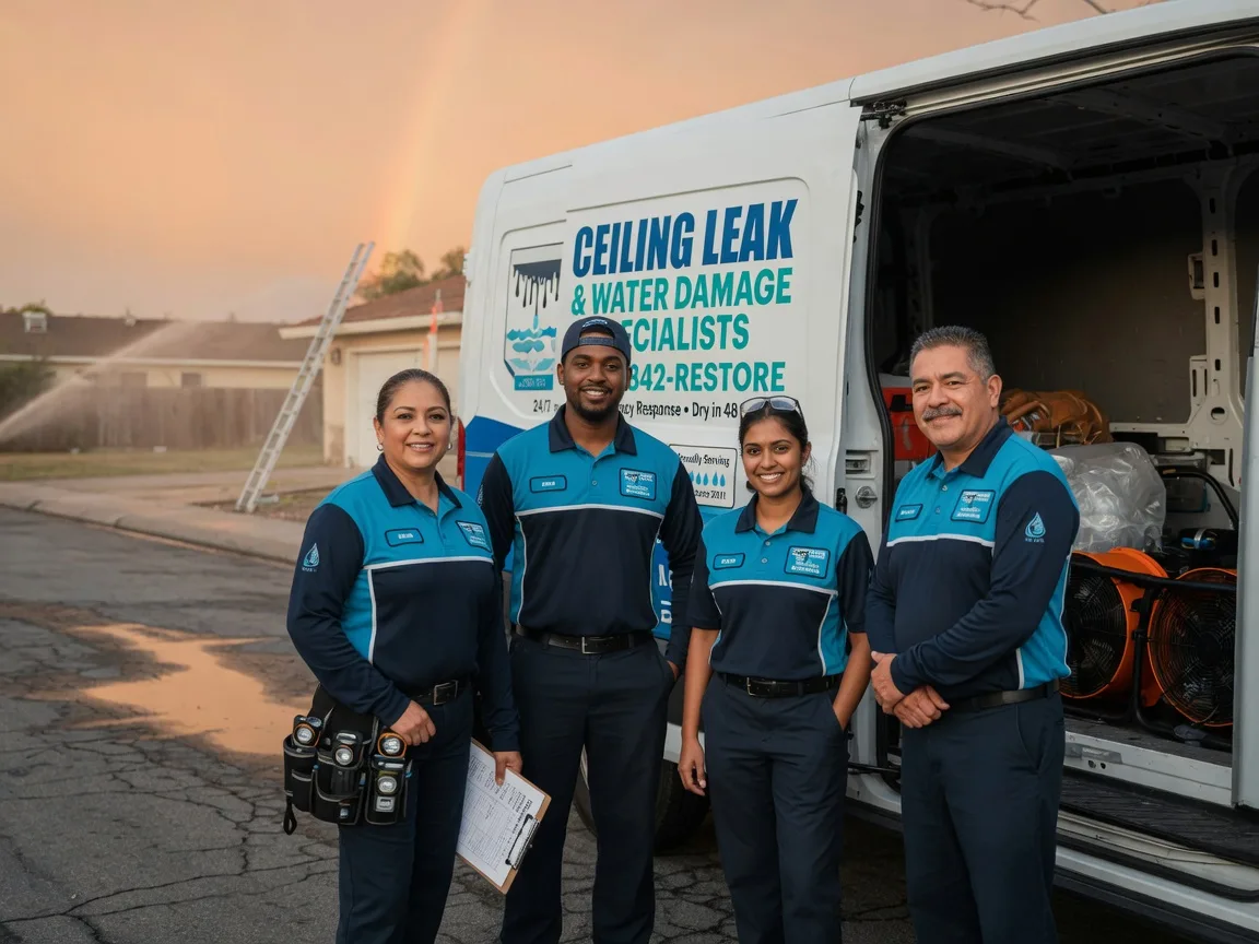 Ceiling Leak Cleanup company in Lake City, PA